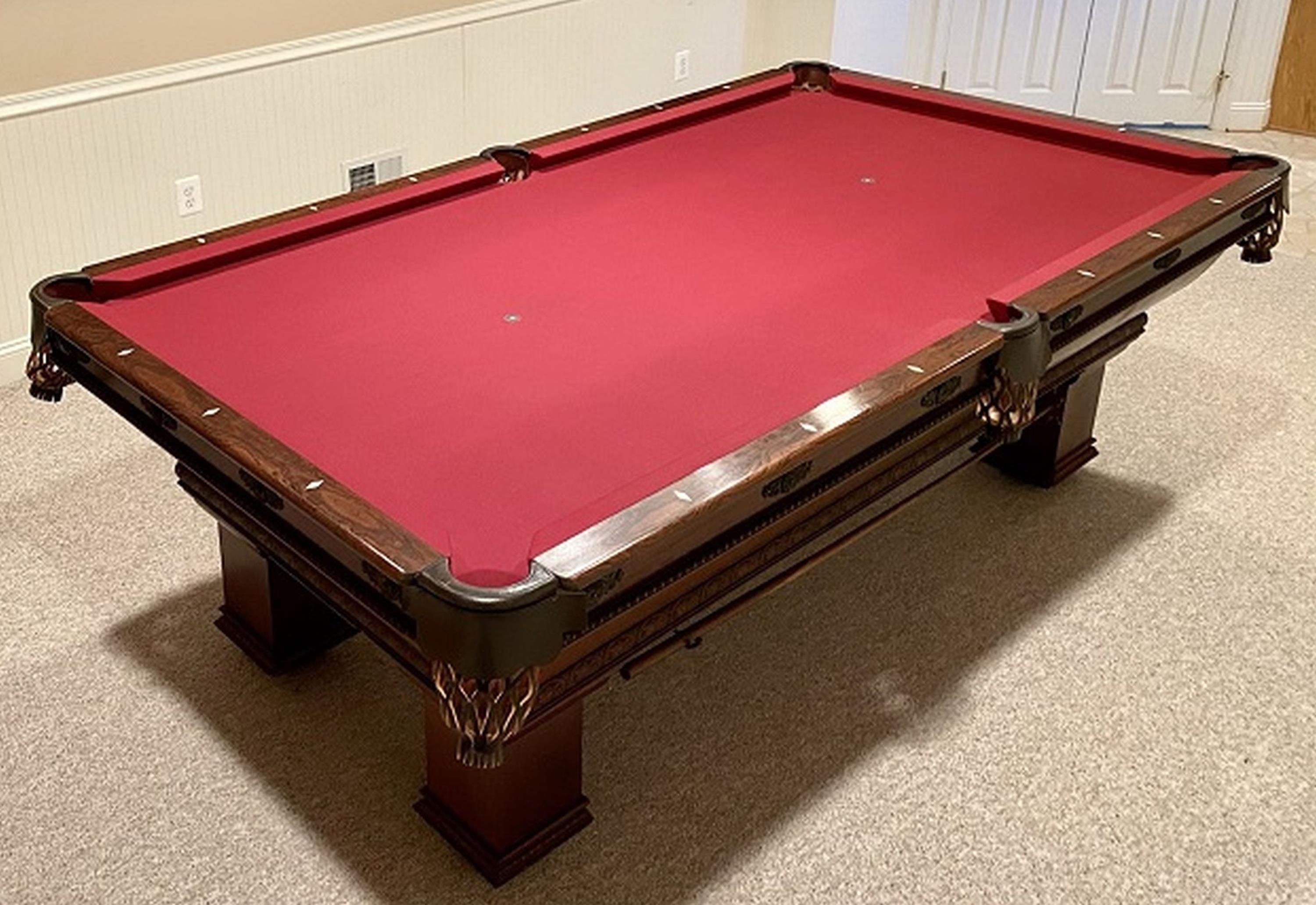 Brunswick-Balke-Collender Co. billiard table - Image 13 of 27