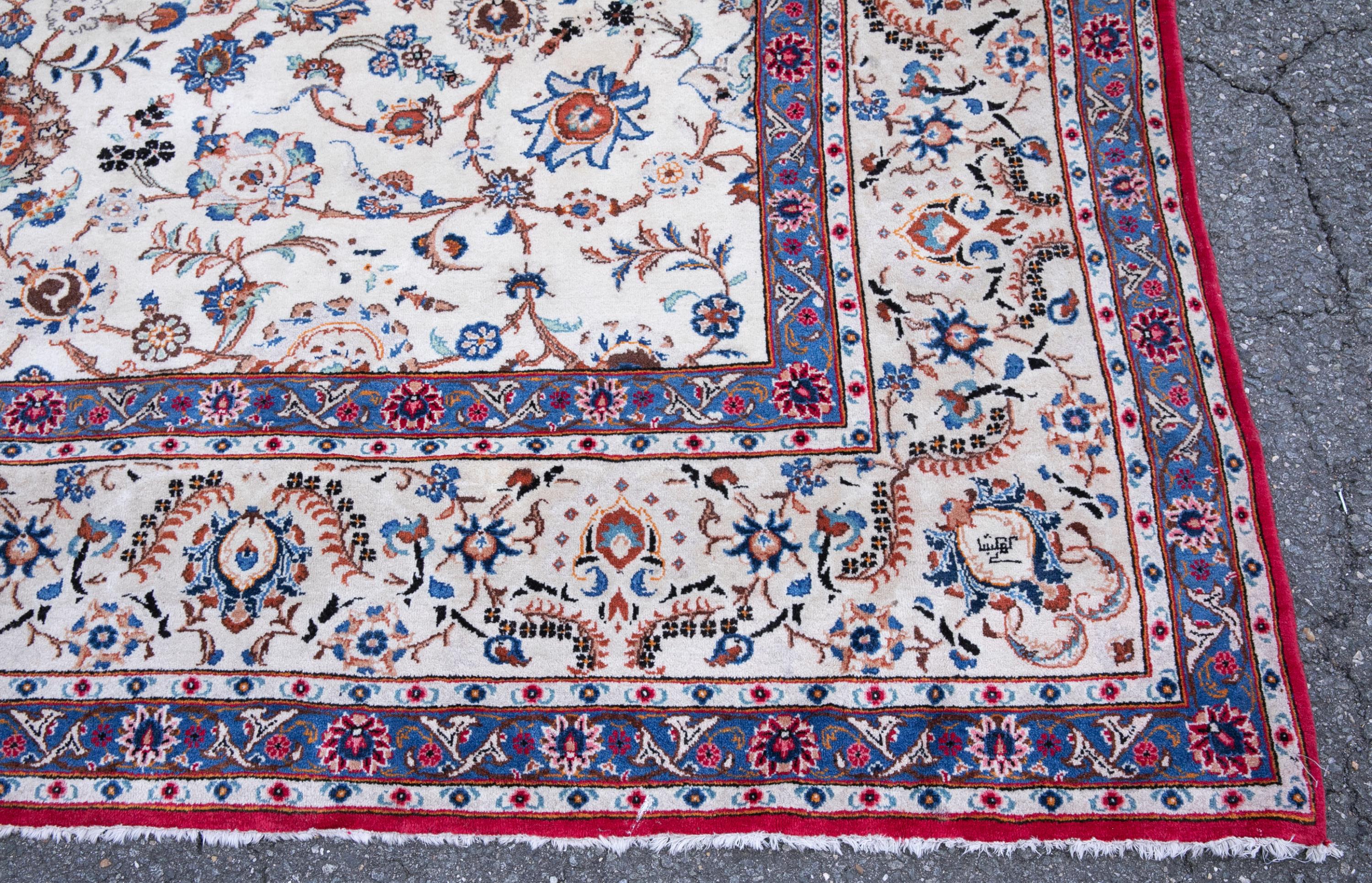 Persian Kashan rug, 20th century - Image 3 of 5
