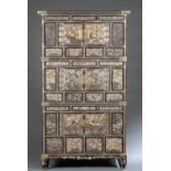 Chinese lacquer wedding cabinet, early 19th C.