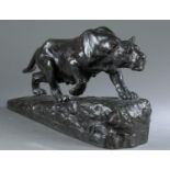 Isidore Bonheur, Lioness, Bronze, 19th c.