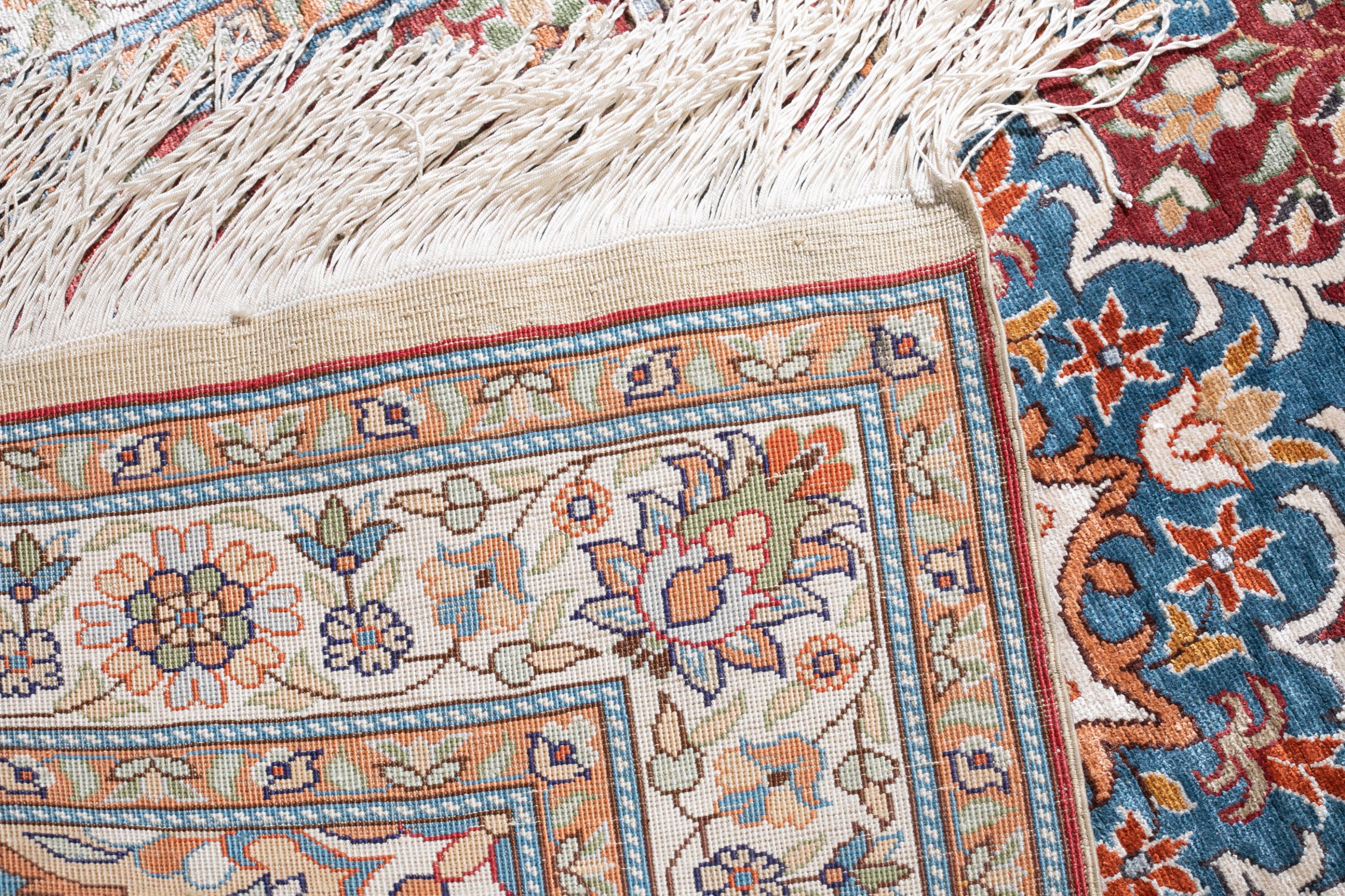 Turkish Hereke rug, 20th c. - Image 5 of 5