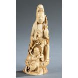 Ivory Okimono of Guanyin