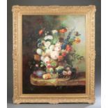 B. Gardner, Floral Still Life, 19th/20th c.