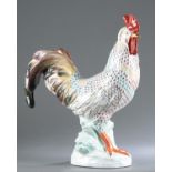 Herend porcelain rooster figure.