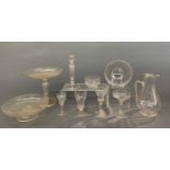 206 Lobmeyer swirl glassware