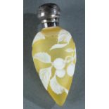 Thomas Webb cameo glass perfume bottle.