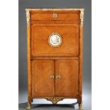 French Louis XV style secretaire abattant desk.