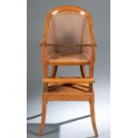 Mahogany child's chair, mid 19th c.