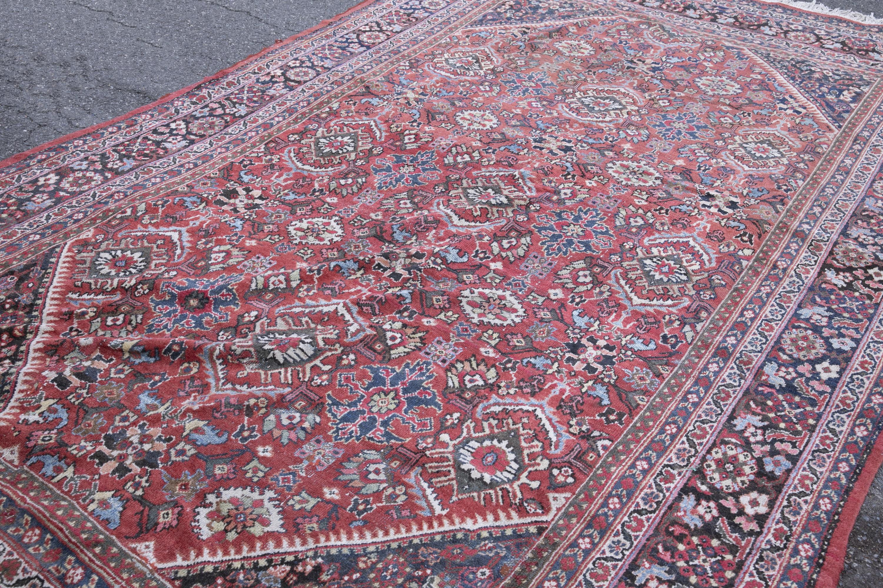 Persian Bijar rug, 20th century. - Image 2 of 4