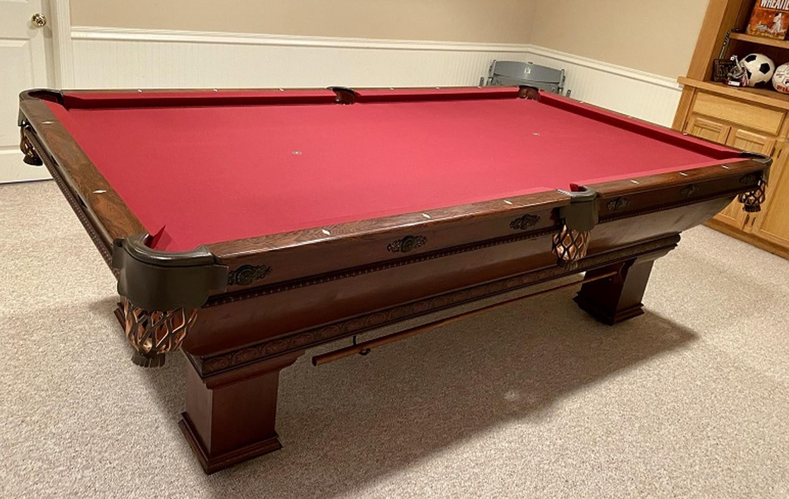 Brunswick-Balke-Collender Co. billiard table - Image 6 of 27