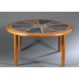 Tue Poulsen for Haslev, coffee table, 1960s.