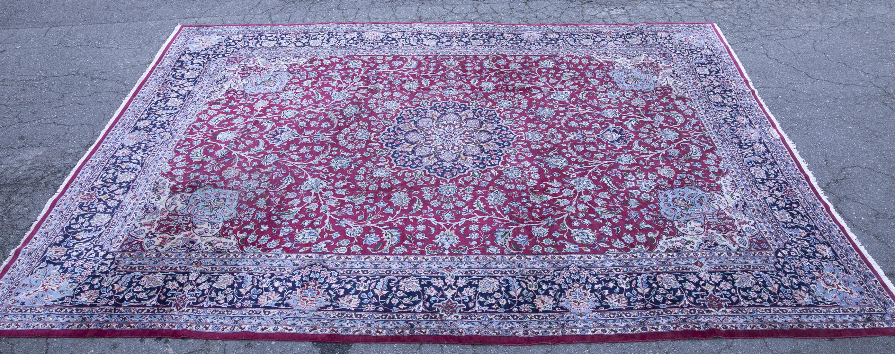 Persian Nain rug, 20th century.