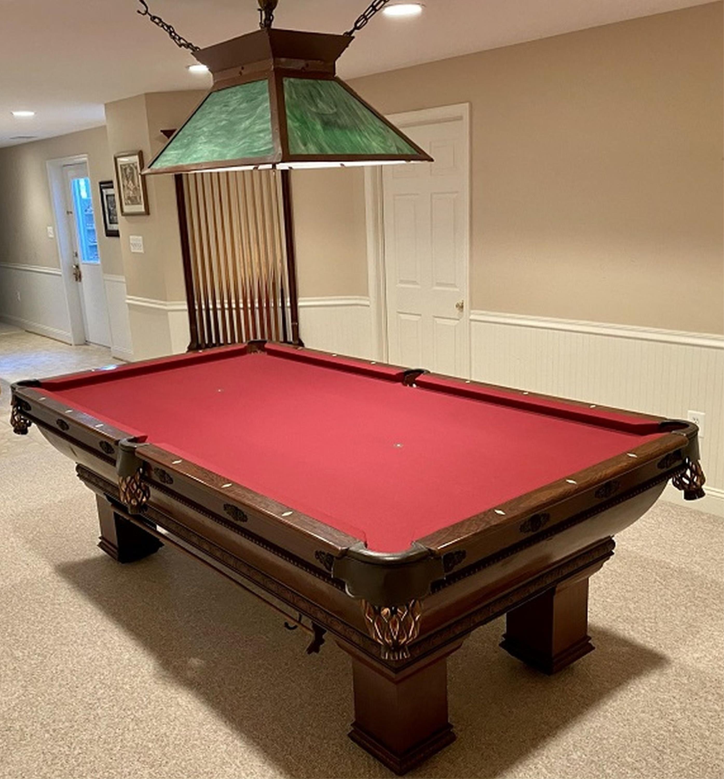 Brunswick-Balke-Collender Co. billiard table