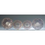 4 Lobmeyr Persian design plates