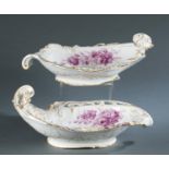 Pair of KPM serving bowls, 19th c.