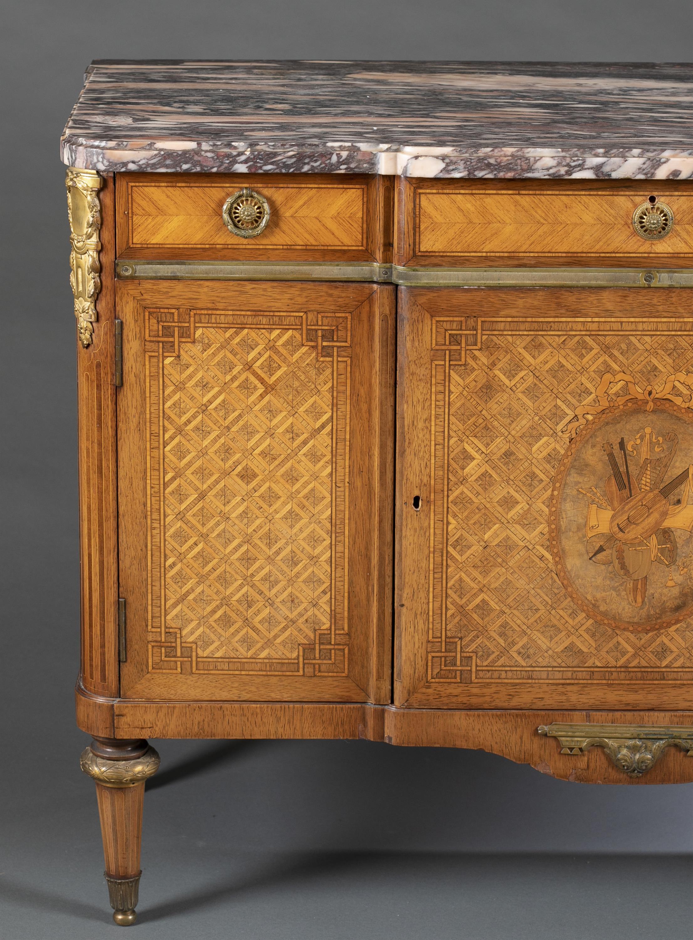 H.P. Mutters & Sons Neoclassical sideboard. - Image 2 of 10