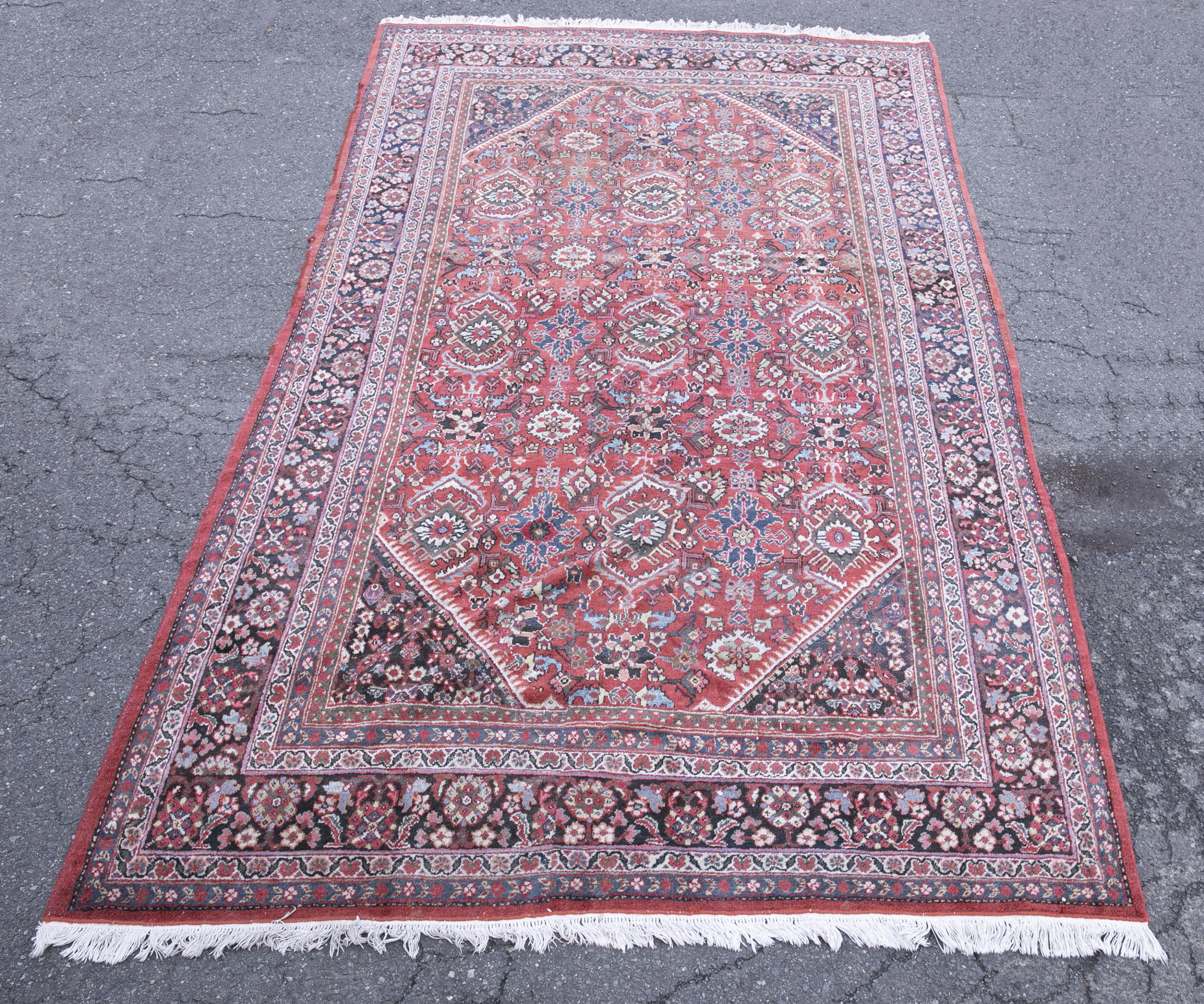 Persian Bijar rug, 20th century.