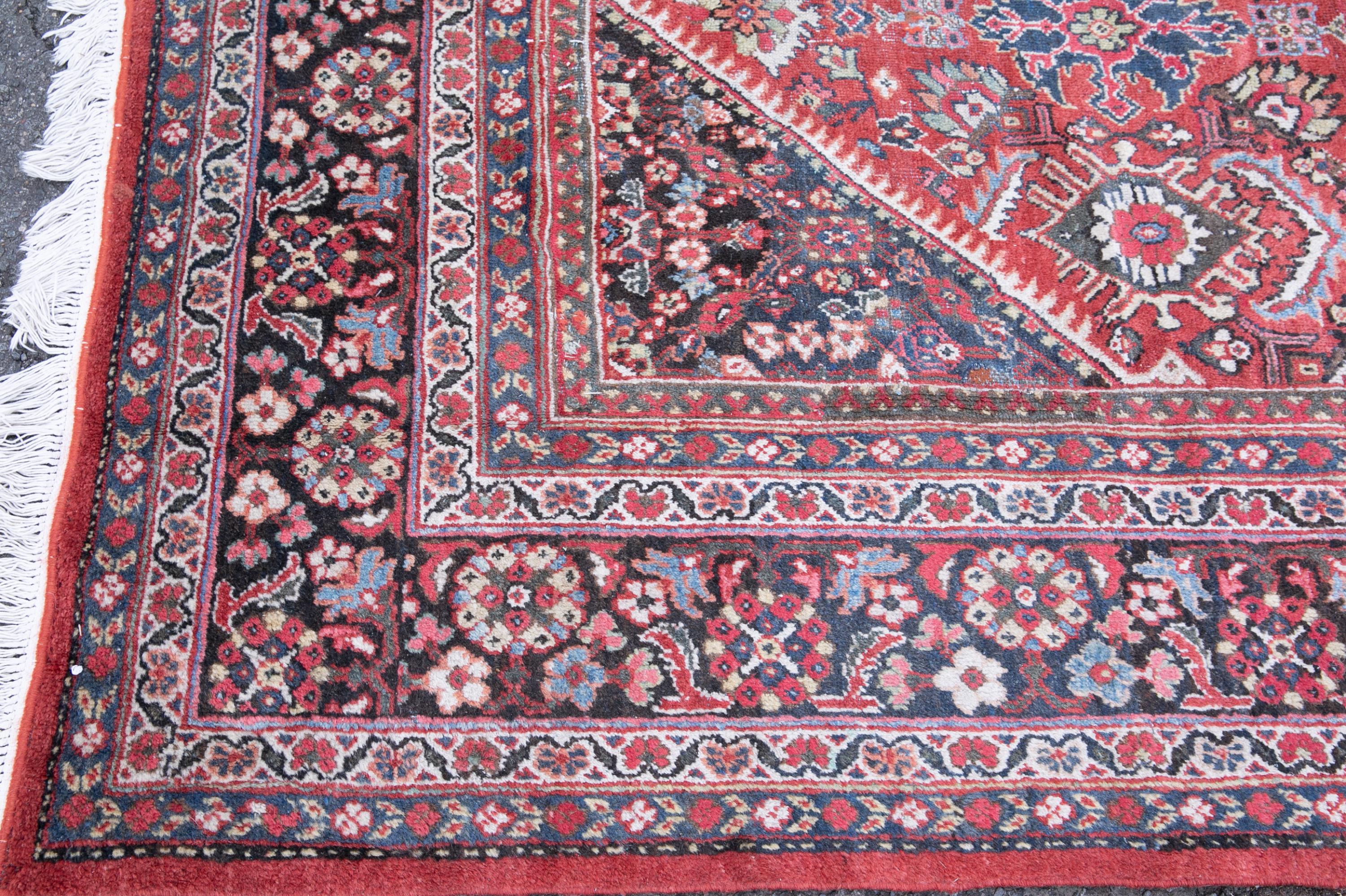 Persian Bijar rug, 20th century. - Image 3 of 4