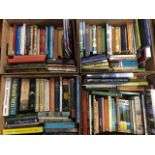 Four boxes of Scottish books - topographical, biographies, some contemporary, coffee table books,