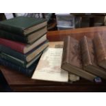 Three Badminton Library volumes - yachting & mountaineering; publications on Northumbrian geology;