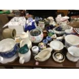 Miscellaneous ceramics including a boxed commemorative plate and pieces by Aynsley, Royal Grafton,