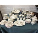 Miscellaneous ceramics including a Marlborough teaset, a collection of Aynsley porcelain,