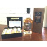 A boxed 70cl bottle of Wolfburn single malt whisky, the limited release bottle sealed, @ 46%; and