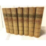 The History of the Decline and Fall of the Roman Empire by Edward Gibbon, seven volumes published in