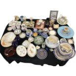 Miscellaneous ceramics including a collection of Minton Haddon Hall pattern pieces, Wedgwood, a