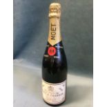 A 1966 bottle of Moët & Chandon, purchased for World Cup celebrations.