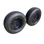 A pair of new 19in Mini Cooper wheels with Yokohama tyres. (2)