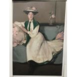 John Duncan Fergusson, limited edition lithographic print titled The White Dress, numbered &