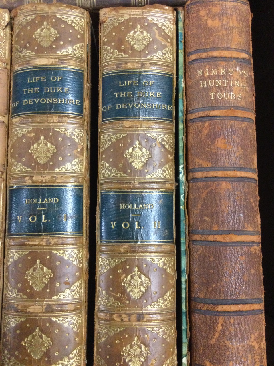 Leather bound books: Waverley Novels published in 1877 in four volumes; Constitutional History of - Image 3 of 3