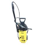 A Karcher K3.99 electric pressure washer.