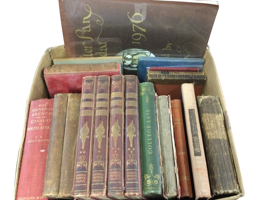 An interesting box of antiquarian books - Diary of Lady Willoughby in the reign of Charles the First