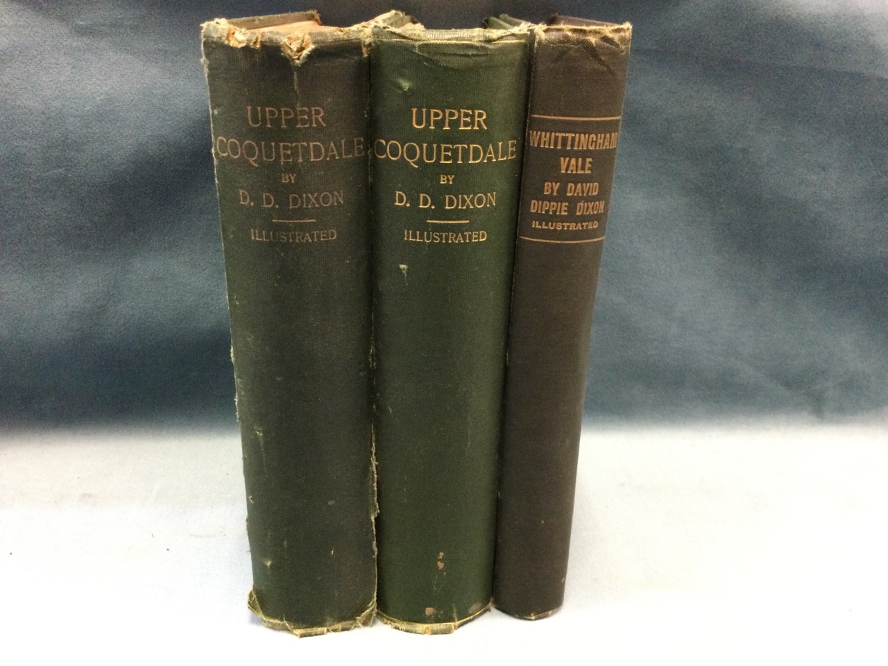 Upper Coquetdale by David Dippie Dixon, fully illustrated and clothbound with gilt tooling,