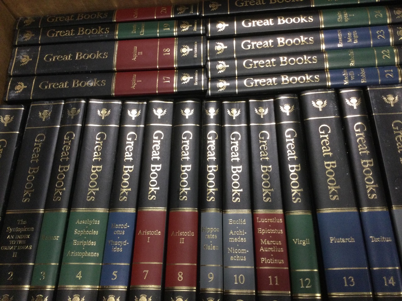 Great Books, sets of Encyclopaedia Britannica publications, some sill packed & boxed. (A lot) - Image 2 of 3