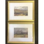 Lionel Edwards, a pair, lithographic coloured hunting prints, The York & Ainsty and The Portman,