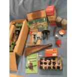 Cartridge loading - a complete set of tools including scales, a boxed reloading stand, vices, a