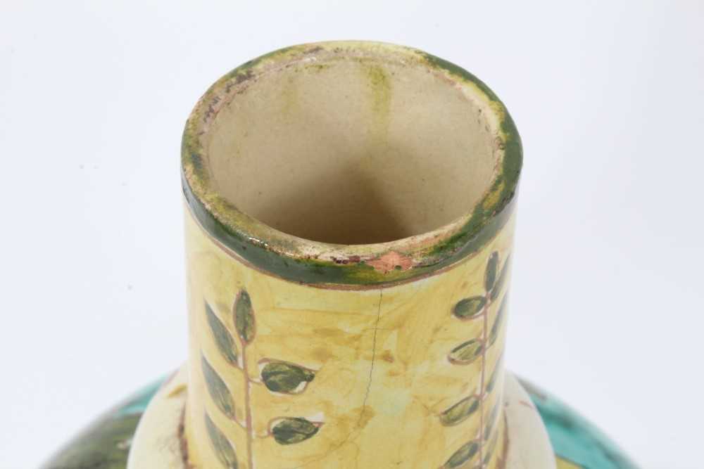 Near pair of Della Robbia vases - Image 10 of 13