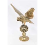 Ecclesiastical brass pulpit finial