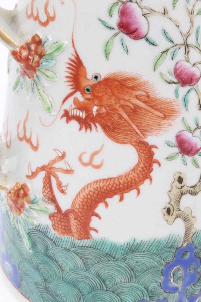 Antique 19th century Chinese porcelain coffee pot - Bild 5 aus 19