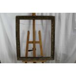 18th century carved wood and gilt frame