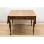 Regency mahogany desk