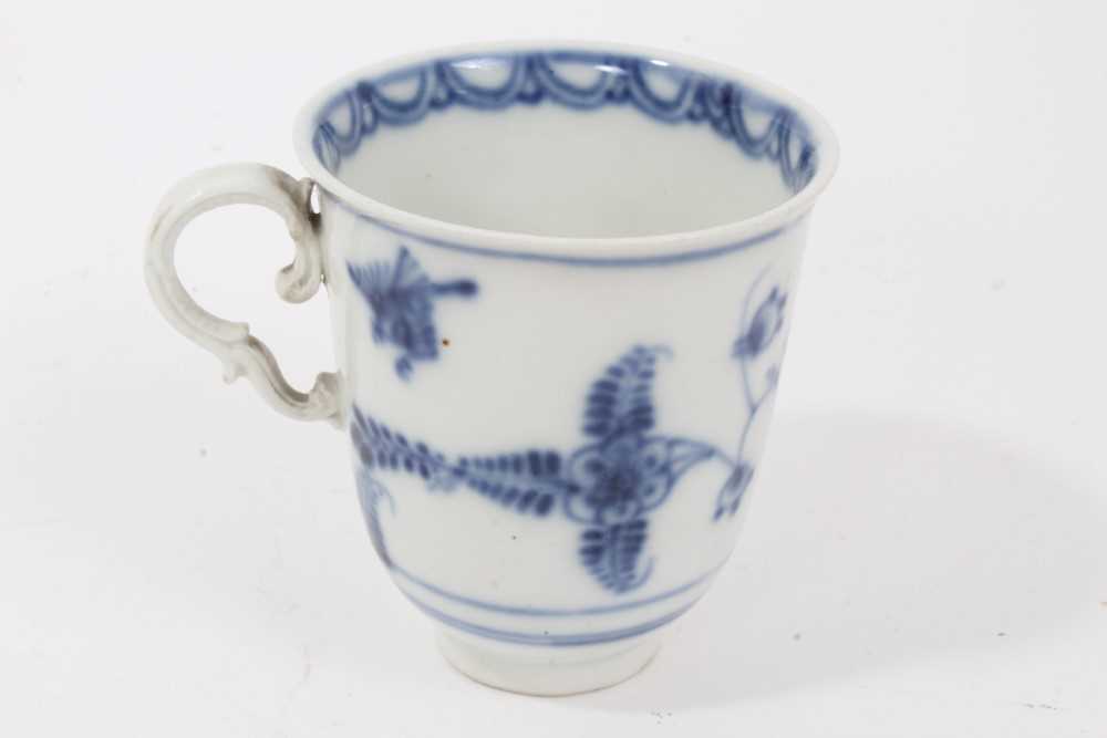 A Vienna tall coffee cup, circa 1755-60, and a similar saucer - Image 4 of 9