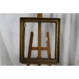 Early 19th century gilt and gesso frame