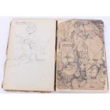 Piffard - mid 20th century artist’s sketchbook