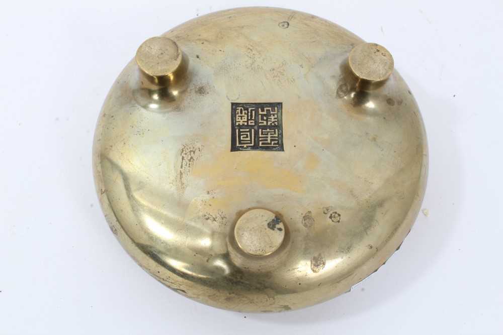 Chinese Brass Censor - Bild 6 aus 10