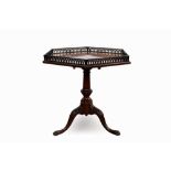 Impressive Chippendale style mahogany supper table.