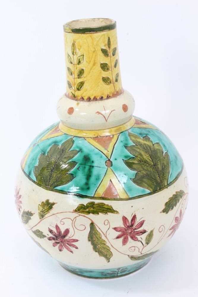 Near pair of Della Robbia vases - Image 8 of 13